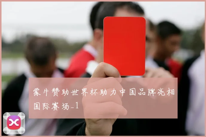 蒙牛赞助世界杯助力中国品牌亮相国际赛场_1
