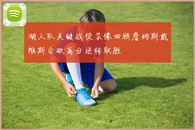 湖人队关键战役录像回顾詹姆斯戴维斯合砍高分逆转取胜