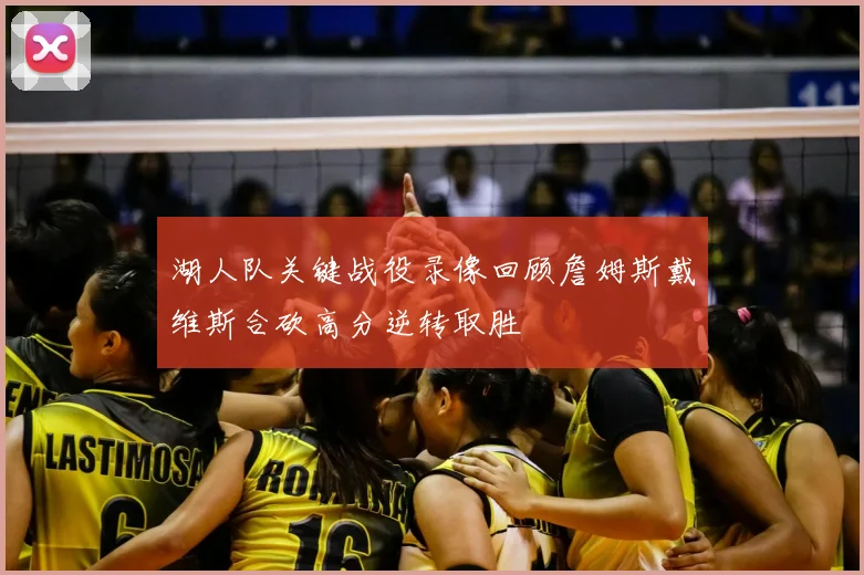 湖人队关键战役录像回顾詹姆斯戴维斯合砍高分逆转取胜