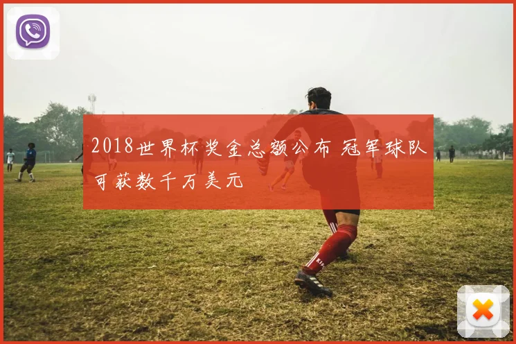 2018世界杯奖金总额公布 冠军球队可获数千万美元